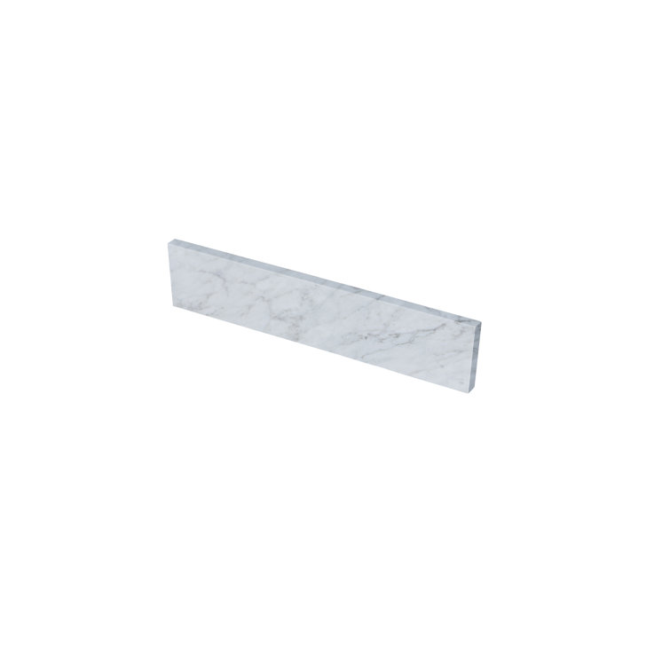 TJAmerican 21.25 In. W Natural Carrara Marble Sidesplash Wayfair